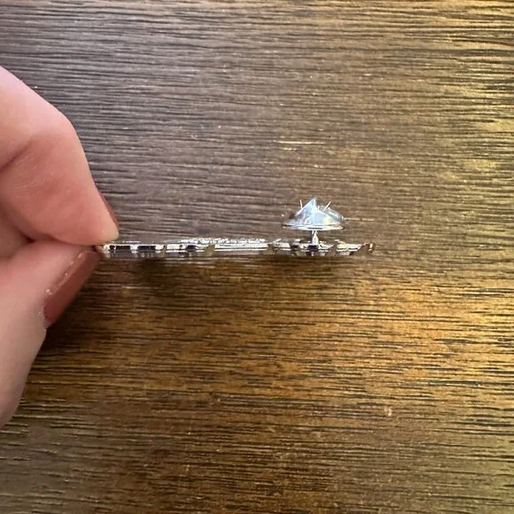 LISA FRANK x LOUNGEFLY Panda Painter Enamel Mystery Pin Art Rainbow Heart Brush - Picture 3 of 4